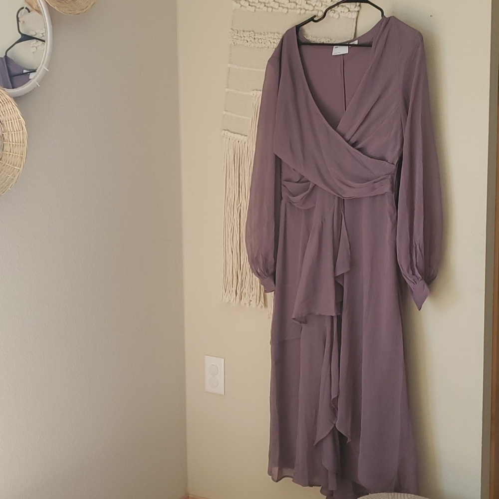 Asos liliac dress